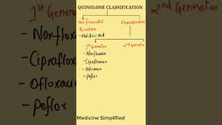 Quinolone Classification  Classification of Quinolone  Quinolone drugs Pharmacology [upl. by Anaitsirc326]