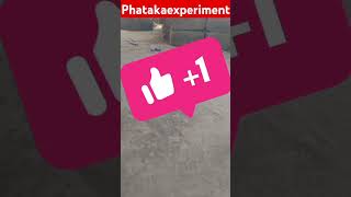 Phataka experiment 🧪🧪🧪 by pratha crakers [upl. by Menashem]