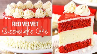 Red Velvet Cheesecake Cake [upl. by Otrebire]