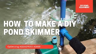 DIY pond skimmer  Aquaspeed A3000 [upl. by Anairb]