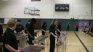 Jet Fighter  Springwater Trail High School Marimba Band  20232024 [upl. by Yared]