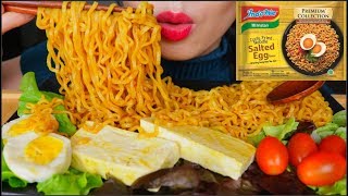 ASMR INDOMIE SALTED EGG  TELUR MASIN  EATING SOUNDS  NO TALKING [upl. by Oileve815]