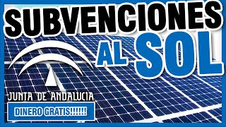 Subvenciones al SOL  Junta de Andalucía [upl. by Ulane]