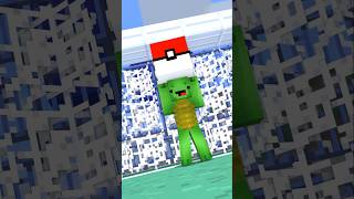 Mikey Herobrine Vs Jjs Creaking minecraftshorts minecraft creaking herobrine [upl. by Donnell]