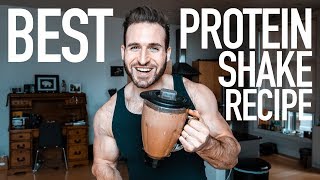 HOW TO MAKE A PROTEIN SHAKE  BEST CHOCOLATE PROTEIN SHAKE RECIPE [upl. by Ynots45]