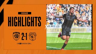 Hull City 21 Cardiff City  Highlights  Sky Bet Championship [upl. by Eidassac331]