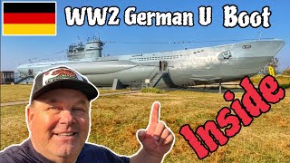 Inside a WW2 German Submarine Touring U995 U Boot laboe Kiel [upl. by Nalim]