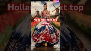 Inspired by Holland’s next top model👗ai shorts hntm model [upl. by Glennis872]