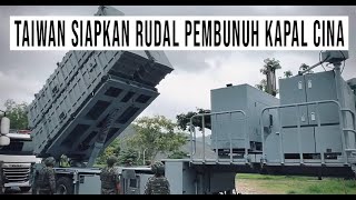 TAIWAN ARAHKAN MONCONG RUDAL ANTI KAPAL KE ARAH KAPAL CHINA [upl. by Garrick]