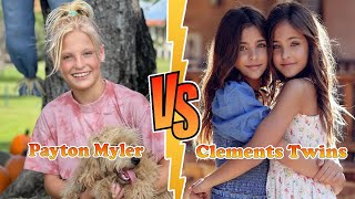 Clements Twins VS Payton Delu Myler Ninja Kidz Tv Transformation 👑 New Stars From Baby To 2023 [upl. by Linetta]