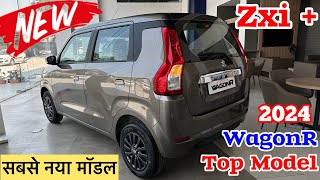 New 2024 Maruti Suzuki Wagonr Zxi Plus Review  wagonr new model 2024  wagonr gadi  wagonr [upl. by Kitchen]