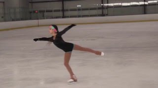 Double Salchow  Slow Motion by Diana Nightingale [upl. by Idner]