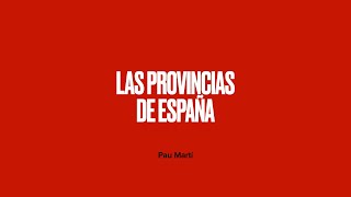 LAS PROVINCIAS DE ESPAÑA  Canción Didáctica [upl. by Ahsikin502]