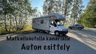 Matkailuautolla Kanarialle autonesittelyvideo [upl. by Starinsky]