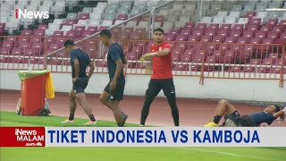 PSSI Sediakan 25000 Tiket pada Laga Indonesia vs Kamboja di Piala AFF 2022 iNewsMalam 2212 [upl. by Assilam]