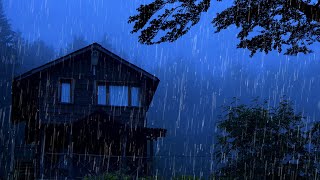 Barulho de Chuva para Dormir Profundamente e Relaxar ⛈ Som de Chuva no Telhado e Trovões 15 ASMR [upl. by Hasty908]