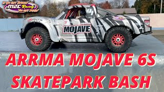 ARRMA MOJAVE 6S SKATEPARK SMASH AND BASH [upl. by Zeb272]