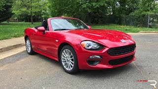 2017 Fiat 124 Spider 14T 6AT – Redline Review [upl. by Neu]