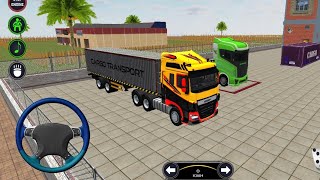 Europe Cargo Truck Simulator Game  Madison Transport Truck  Android Gameplay [upl. by Macmahon]