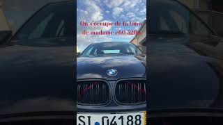 Bmw e92 335d nouvelle BMW e60 520d V brace en rouge  biellette barre stabilisatrice [upl. by Milli387]