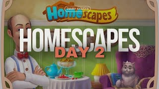 HOMESCAPES  DAY 2 Part Full [upl. by Laundes]