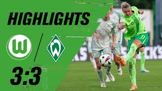 Popp mit kuriosem Treffer  Highlights Bundesliga  VfL Wolfsburg  SV Werder Bremen 33 [upl. by Pliske132]