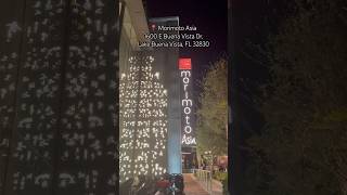 Morimoto Asia  Lake Buena Vista FL  Thanksgiving Dinner 🦃  orlando disneysprings [upl. by Rabah]