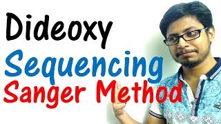 Sanger sequencing method  dideoxy sequencing of DNA [upl. by Naanac]