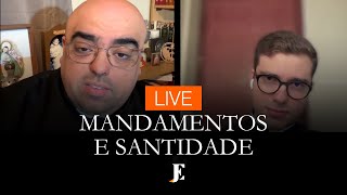 MANDAMENTOS E SANTIDADE – LIVE com Pe Rodolfo dos Anjos [upl. by Nnylhsa202]