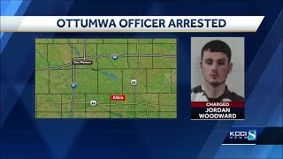 Ottumwa police officer arrested following domestic assault investigation [upl. by Jackson]