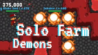 Rucoy Online Solo Demon Farm [upl. by Oicaro]