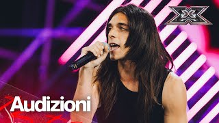 Daniel Gasperini omaggia Rino Gaetano con “Sfiorivano Le Viole”  X FACTOR 2024 AUDIZIONI [upl. by Camarata]