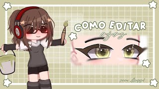 Como editar los ojos en ibis paint x  tutorial [upl. by Mortimer48]