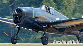 Warbird Arrivals  Monday  EAA AirVenture Oshkosh 2021 [upl. by Notsuoh]