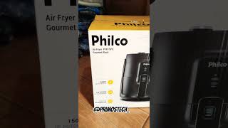 Fritadeira Air Fryer Philco PFR15PG Gourmet Black e as TRANSPORTADORAS do Brasil [upl. by Ivatts993]