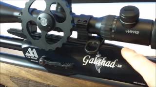 Air Arms Galahad Bullpup Desktop Review [upl. by Ayana]