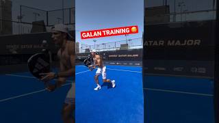 😅 GALÁN PADEL TRAINING  the4Set [upl. by Nomma]