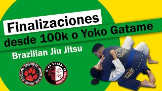 3 Finalizaciones desde 100 kilos Yoko Gatame o control longitudinal [upl. by Aicram]