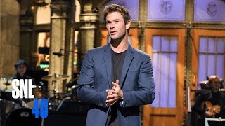 Chris Hemsworth Monologue  SNL [upl. by Sebbie]