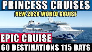 BREAKING – EPIC Coral Princess World Cruise 2026 Massive Changes [upl. by Iphlgenia542]