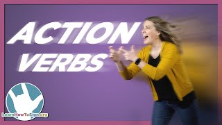 20 Action Verbs in ASL [upl. by Macy]