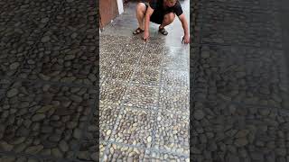 How to renovate and refresh your floor with newgeneration selfadhesive PVC tiles part1 homedecor [upl. by Parette]