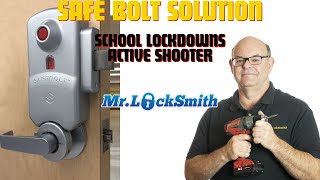 Safe Bolt Solution Revolutionizing School Lockdowns [upl. by Ueihtam896]