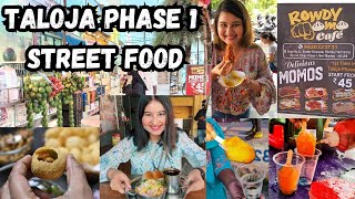 Taloja phase 1 Street food explore  Best Street Food  momo starting from 45  Oho shawarma [upl. by Perusse]