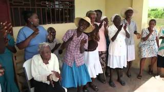 Caritas program for elderly people in Haiti [upl. by Fina563]