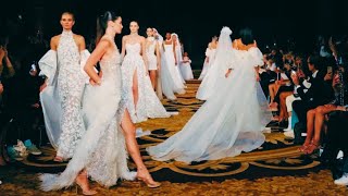 FASHION SHOW THE HOUSE OF BERTA FALL WINTER 2025 BRIDAL COLLECTION [upl. by Enelrak]