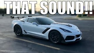 The 2019 ZR1 Exhaust Snaps crackles and POPS [upl. by Bowie677]