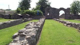 The historic circ 1164 Abaty Ystrad FflurStrata Florida Abbey Cistercian Ceredigion CymruWales [upl. by Purpura]