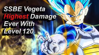 Blue Evolution Vegeta Does UNFAIR Damage With Buffed Level 120 Stats  Dragon Ball Xenoverse 2 [upl. by Aisatana]