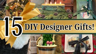 15 DIY Christmas Gifts That Look Like Pricey Boutique Finds [upl. by Jerrome861]